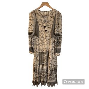 Anthropologie Tiered Dress - Size S
